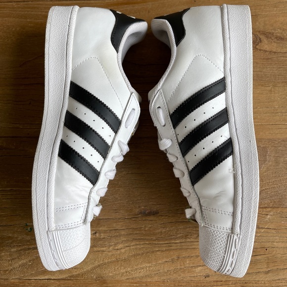 COPY - Size 8.5 - adidas Superstar White Black 2014 Rare Snoop Dogg Bush - Picture 11 of 13